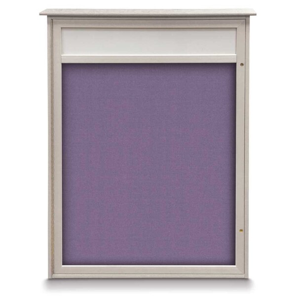 Double Door Enclosed Indoor Letterboard